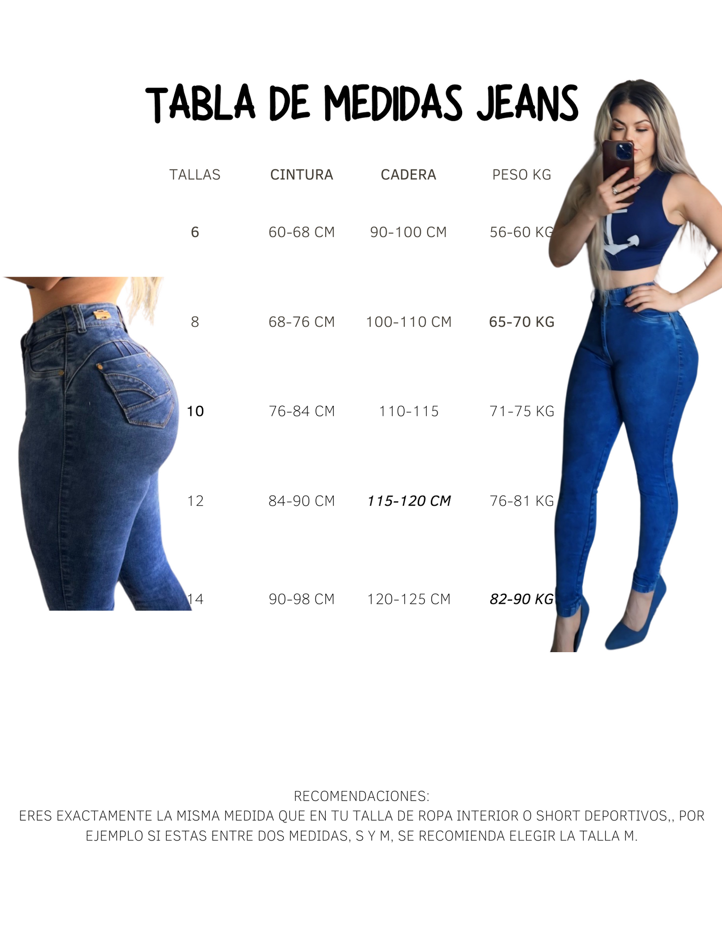 VIVA LA VIDA HIGH WAISTED CON FAJA JEANS