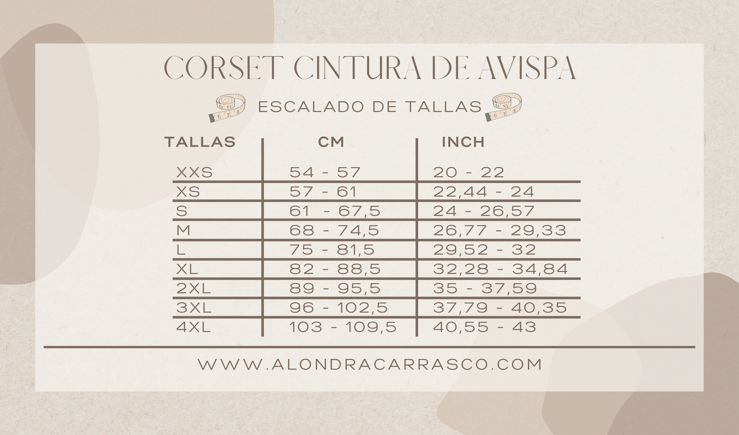 Corset - Cintura de Avispa Rosa
