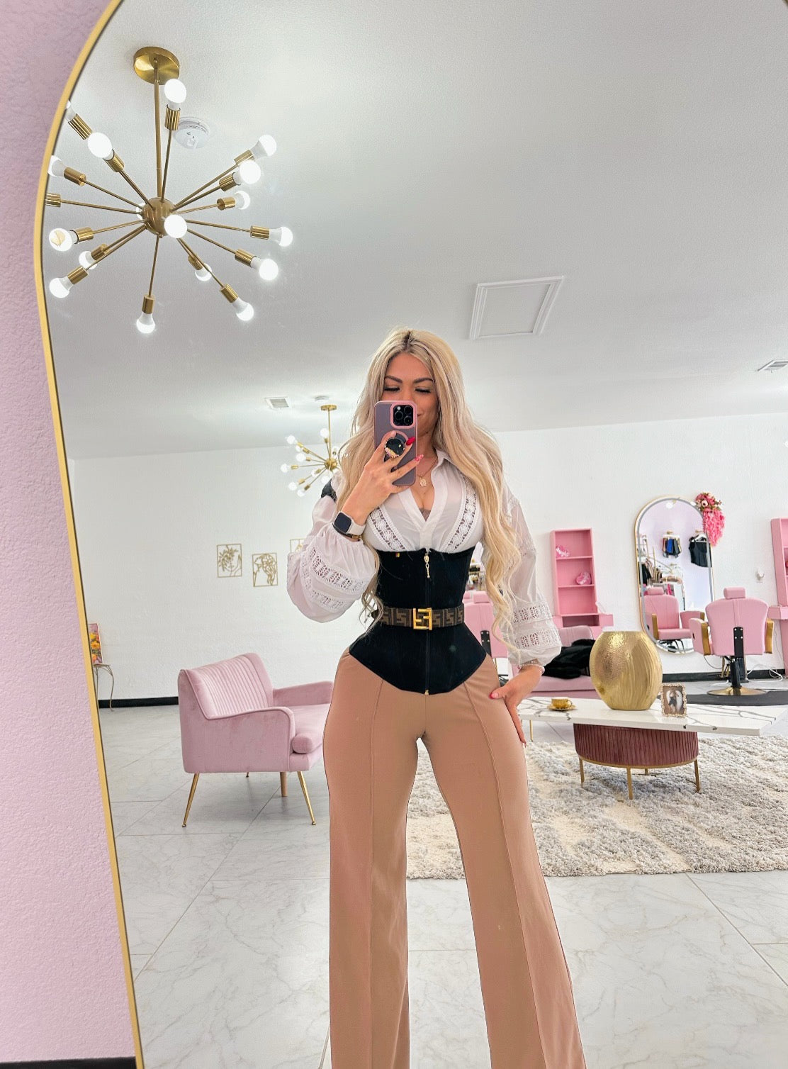 Corset - Cintura de Avispa Negro