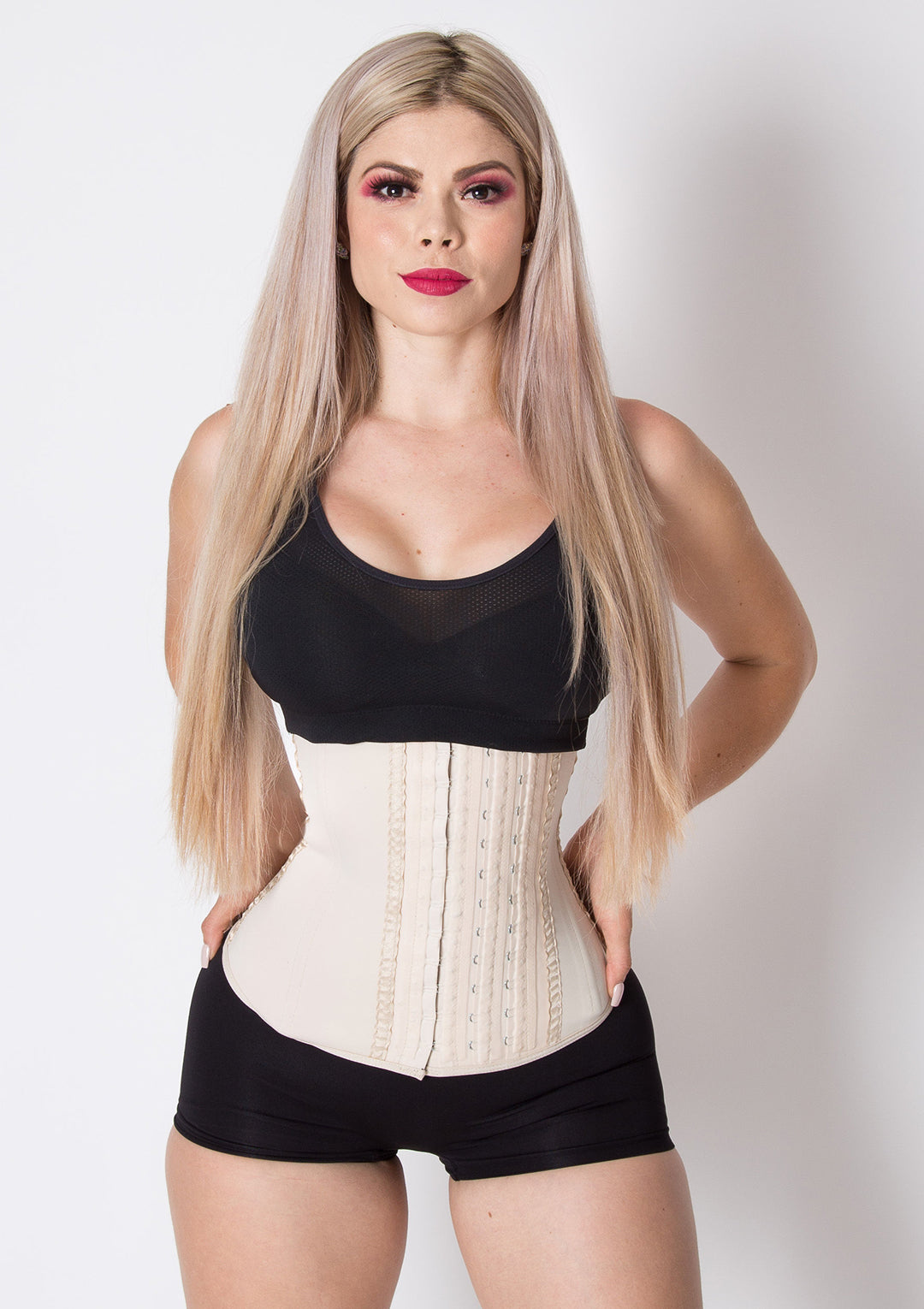 Beige Sports Waist Girdle