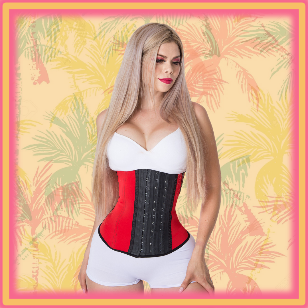 Red Sports Waist Girdle