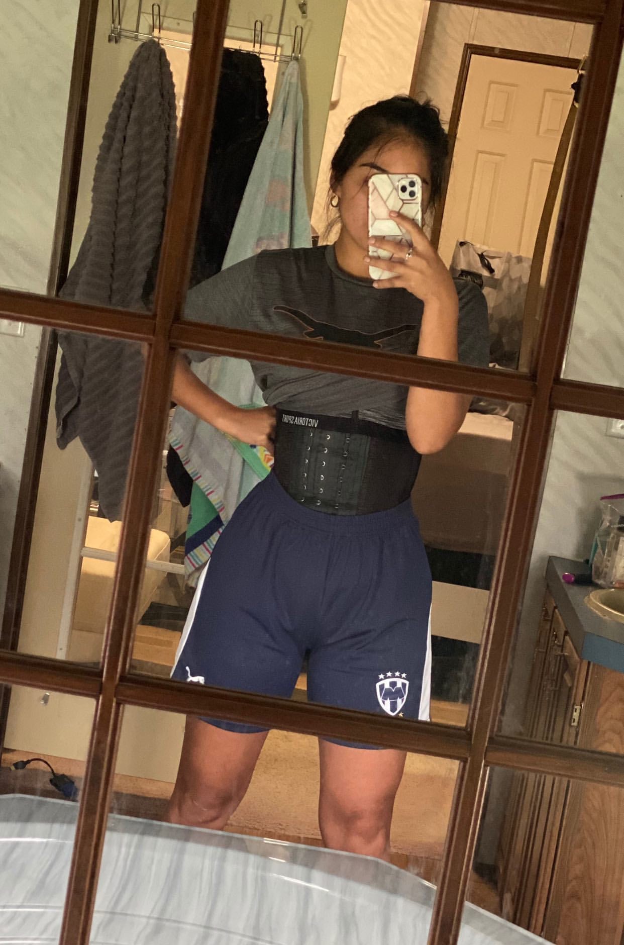 Black Sports Waist Girdle