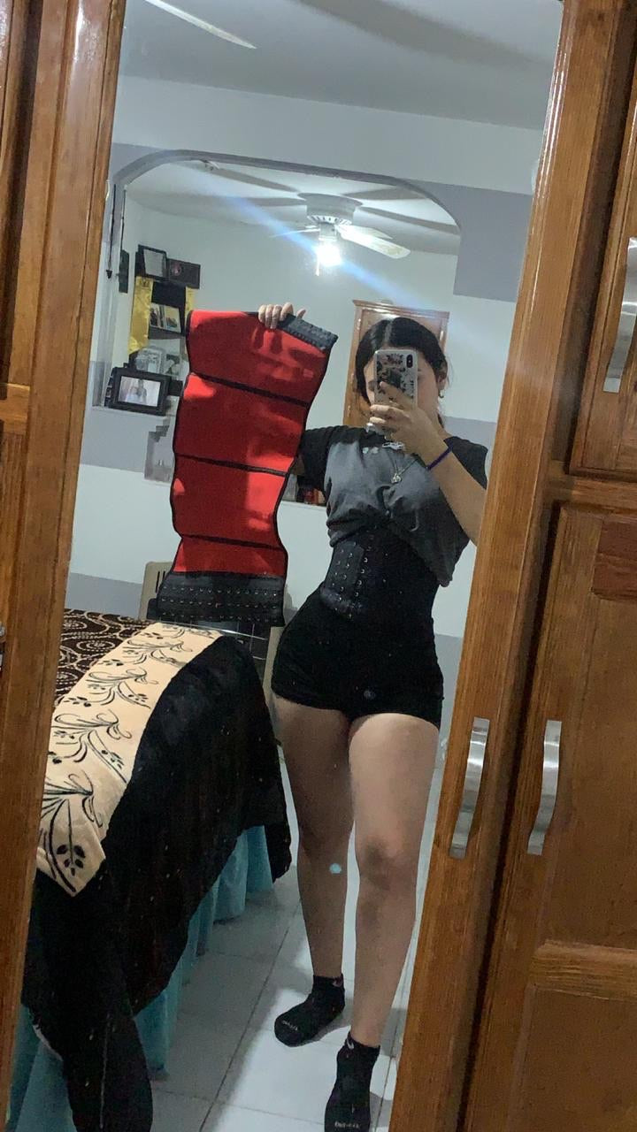 Black Sports Waist Girdle