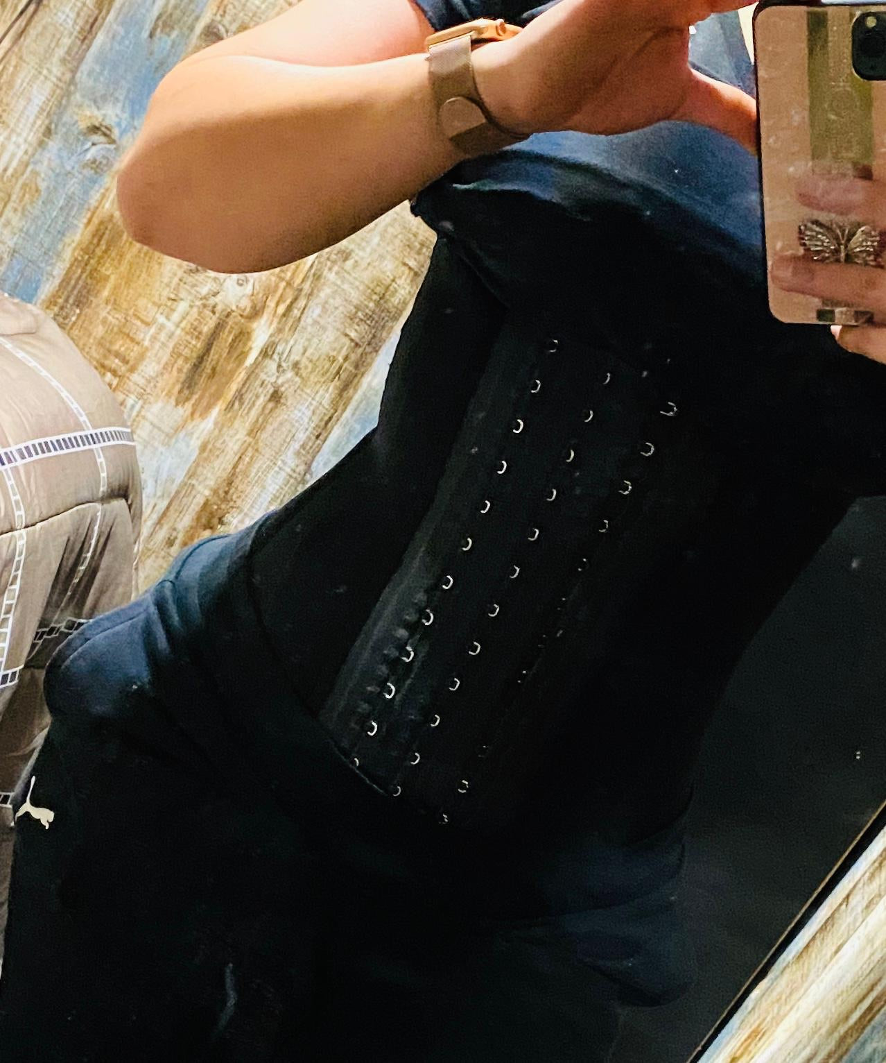 Black Sports Waist Girdle