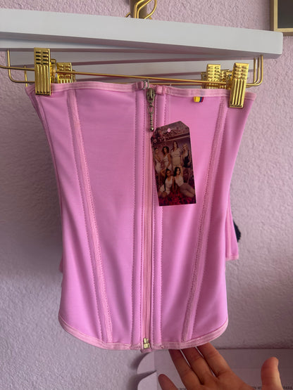 Corset - Cintura de Avispa Rosa